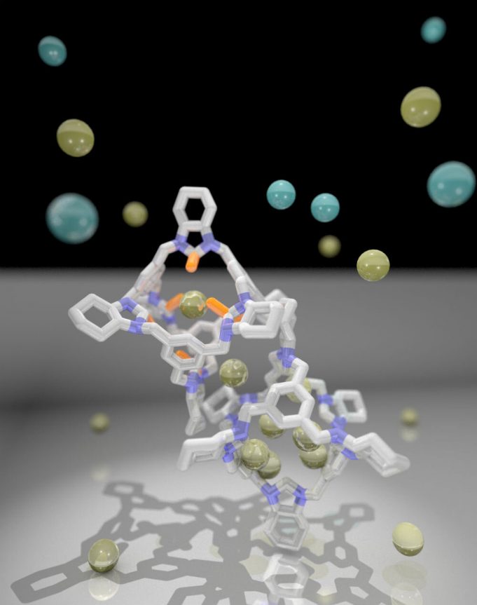 Cage molecules act as molecular sieves for hydrogen isotope separation