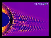 Earths magnetic song recorded for the first time during a solar storm scaled