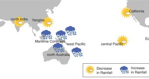 Indo Pacific Ocean warming is changing global rainfall patterns