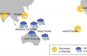 Indo Pacific Ocean warming is changing global rainfall patterns