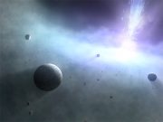 Planets around a black hole
