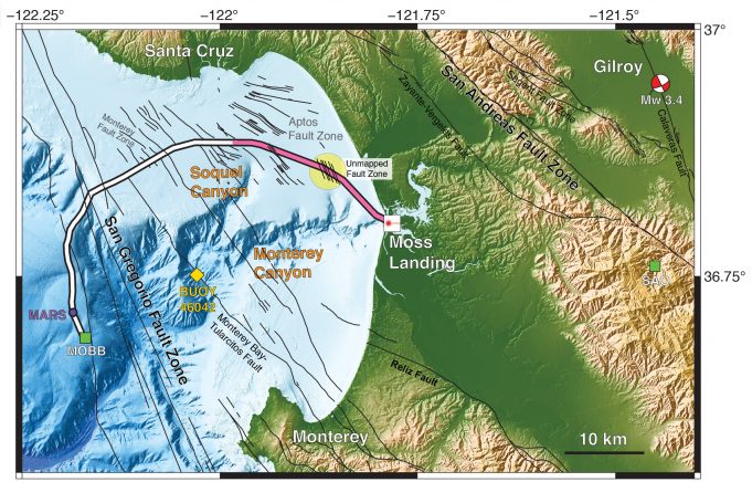 Underwater telecom cables make superb seismic network