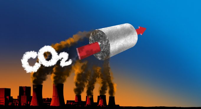 A sustainable new material for carbon dioxide capture scaled