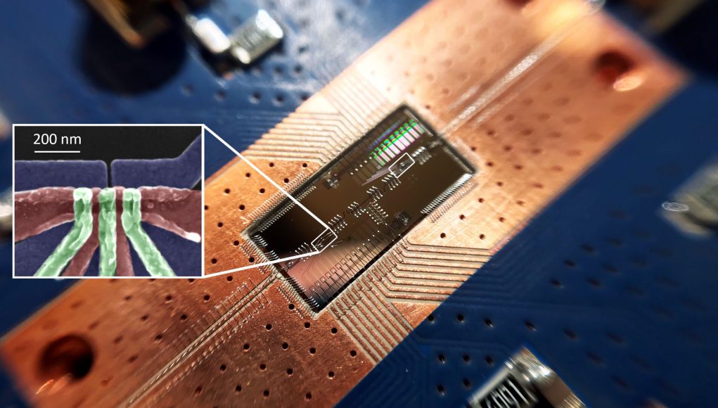 In leap for quantum computing silicon quantum bits establish a long distance relationship