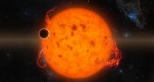 Researchers discover exoplanets can be made less habitable by stars flares scaled