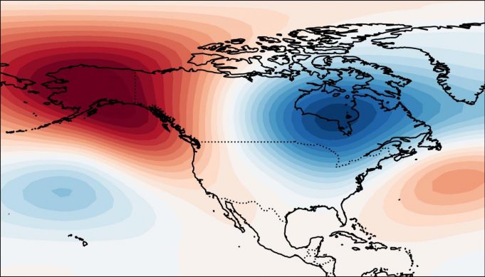 Snowmageddon warnings in North America come from tropics more than Arctic stratosphere