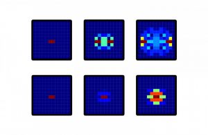 Synthetic magnetism leads photons on a 2-D quantum walk Synthetic magnetism leads photons on a 2 D quantum walk