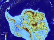 Team releases high precision map of Antarctic ice sheet bed topography