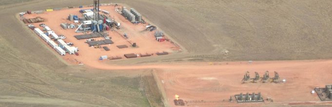 Air pollution from oil and gas production sites visible from space