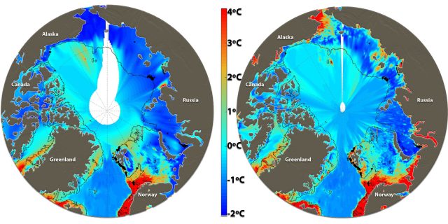 Climate gas budgets highly overestimate methane discharge from Arctic Ocean scaled Climate gas budgets highly overestimate methane discharge from Arctic Ocean scaled