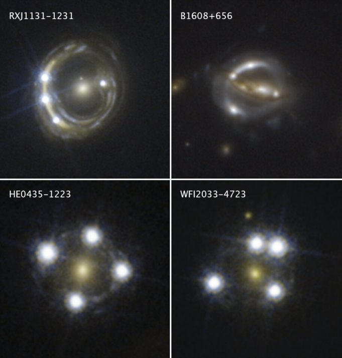 Cosmic magnifying glasses yield independent measure of universe’s expansion Cosmic magnifying glasses yield independent measure of universes expansion