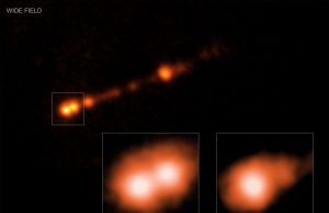 Famous black hole has jet pushing cosmic speed limit Famous black hole has jet pushing cosmic speed limit scaled