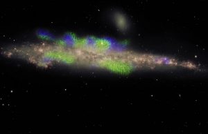 Giant magnetic ropes seen in Whale Galaxy’s halo Giant magnetic ropes seen in Whale Galaxys halo
