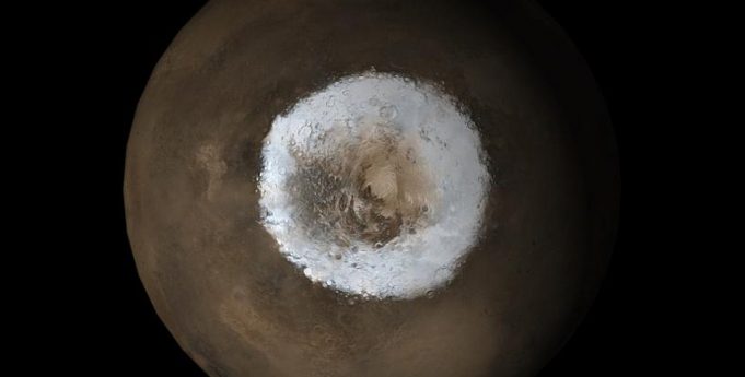 Mystery at Mars pole explained Mystery at Mars pole explained