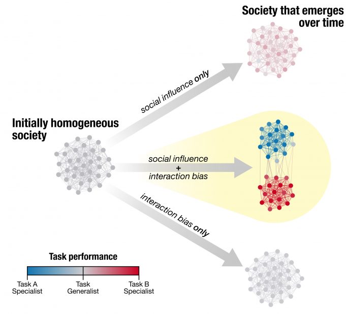 Of ants and men: Ant behavior might mirror political polarization Of ants and men Ant behavior might mirror political polarization scaled