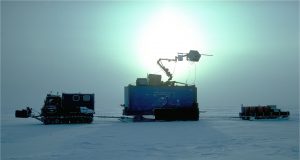 Patterns of thinning of Antarcticas biggest glacier are opposite to previously observed scaled