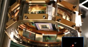 Qubits made from strontium and calcium ions can be precisely controlled by technology that already exists