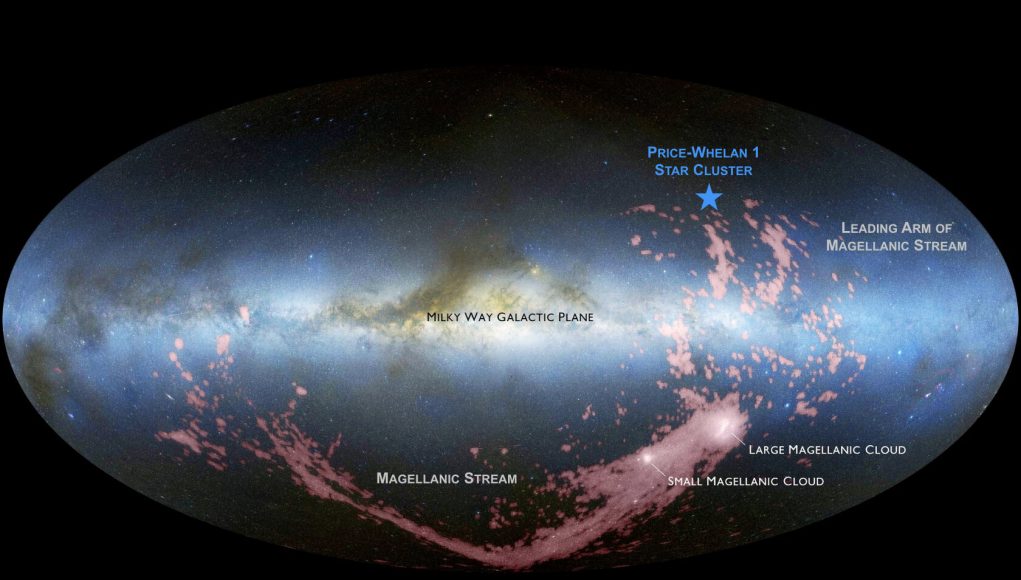 The Milky Ways impending galactic collision is already birthing new stars