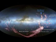 The Milky Ways impending galactic collision is already birthing new stars