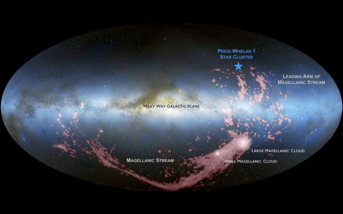 The Milky Ways impending galactic collision is already birthing new stars