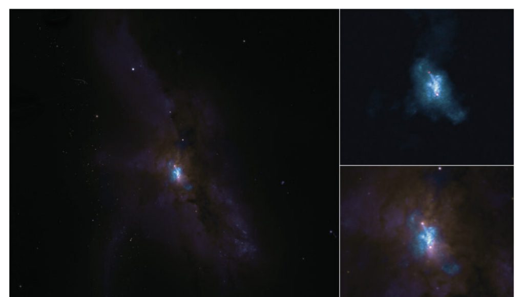 The turbulent life of two supermassive black holes caught in a galaxy crash