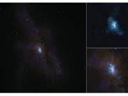 The turbulent life of two supermassive black holes caught in a galaxy crash