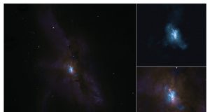 The turbulent life of two supermassive black holes caught in a galaxy crash