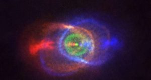ALMA catches beautiful outcome of stellar fight