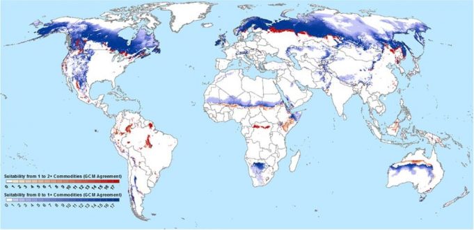 Climate change to create farmland in the north but at environmental costs study reveals