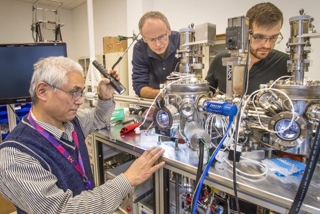 Making high temperature superconductivity disappear to understand its origin scaled Making high temperature superconductivity disappear to understand its origin scaled