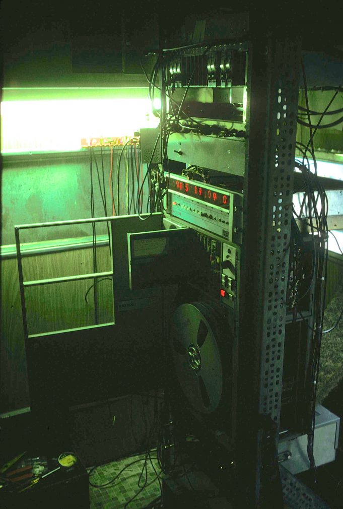 Pre eruption seismograms recovered for 1980 Mount St. Helens event scaled