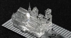 Printing tiny, high-precision objects in a matter of seconds