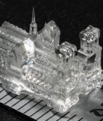 Printing tiny high precision objects in a matter of seconds