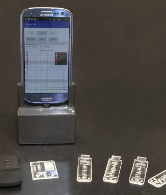 Smartphone lab delivers test results in spit second