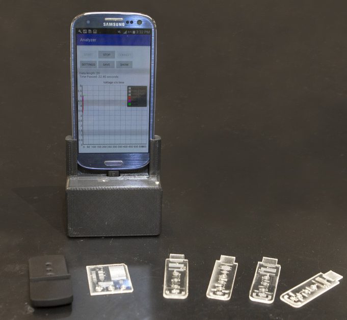 Smartphone lab delivers test results in spit second