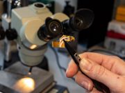 Using sound and light to generate ultra fast data transfer