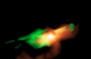 ALMA resolves gas impacted by young jets from supermassive black hole ALMA resolves gas impacted by young jets from supermassive black hole