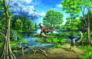 Late cretaceous dinosaur-dominated ecosystem Late cretaceous dinosaur dominated ecosystem