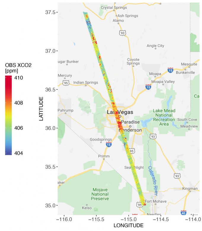 NASA satellite offers urban carbon dioxide insights NASA satellite offers urban carbon dioxide insights