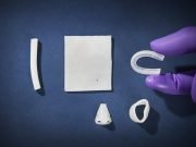 Nanostructured rubber like material with optimal properties could replace human tissue scaled