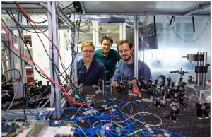 Quantum-entangled light from a vibrating membrane Quantum entangled light from a vibrating membrane