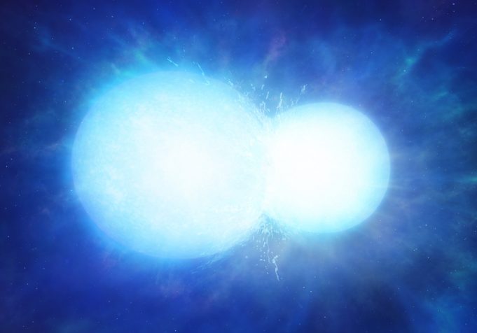 Two stars merged to form massive white dwarf Two stars merged to form massive white dwarf scaled