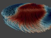 Watching magnetic nano tornadoes in 3 D