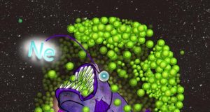 Electron eating neon causes star to collapse