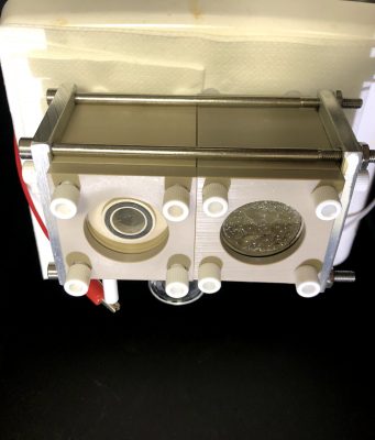 On Mars or Earth biohybrid can turn carbon dioxide into new products scaled