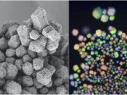 Researchers use electrostatic charge to assemble particles into materials mimicking gemstones salt scaled