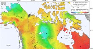 Seismic map of North America reveals geologic clues earthquake hazards