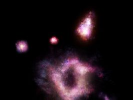Astronomers see cosmic ring of fire 11 billion years ago