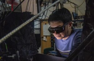 Researchers build hybrid quantum system by entangling molecule with atom Researchers build hybrid quantum system by entangling molecule with atom 1