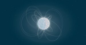 A cosmic baby is discovered and its brilliant